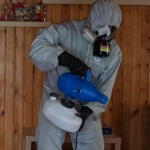 ФОТО Дезинфекция в Пироговском