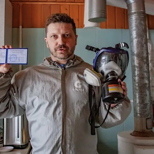 ФОТО Удаление плесени в Пироговском